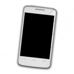 Middle Frame Ring Only for Alcatel One Touch Tribe 3040  White