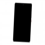 Camera Lens Glass with Frame for ZTE nubia Z50 Black