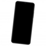 Camera Lens Glass with Frame for ZTE Blade A54 Black
