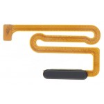 Fingerprint Sensor Flex Cable For Samsung Galaxy A12 2021 Black By - Maxbhi Com