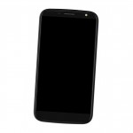 Camera Lens Glass with Frame for BLU Studio G4 Black