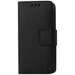 Flip Cover for IBall Cobalt Oomph 4.7D - Black