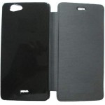 Flip Cover for Micromax Canvas Knight A350 - Black