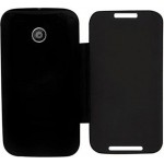 Flip Cover for Moto E 2nd Gen 3G - Black