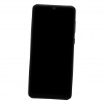 Camera Lens Glass with Frame for Samsung Galaxy A04 Black