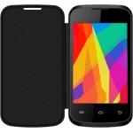 Flip Cover for Videocon Infinium X30 - Black