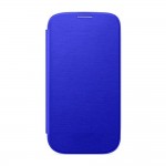 Flip Cover For Alcatel One Touch Hero 2 Plus Blue - Maxbhi Com