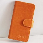 Flip Cover for Celkon A119Q Smart Phone - Orange
