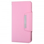 Flip Cover for Celkon A119Q Smart Phone - Pink