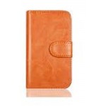 Flip Cover for Celkon A407 - Orange