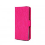 Flip Cover for Digimac Vivo Black - Pink