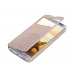 Flip Cover for LG G Pro Lite D686 - Gold