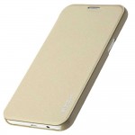 Flip Cover for Samsung Galaxy J5 - Gold