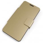 Flip Cover for Spice Smart Flo Mi-403e - Gold