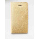 Flip Cover for Spice Xlife 404 - Gold
