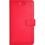 Flip Cover for Celkon Campus A35K - Red