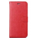 Flip Cover for Celkon Q5 - Red
