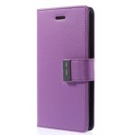 Flip Cover for Intex Aqua M5 - Purple