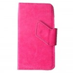 Flip Cover for Intex Aqua P3 - Pink