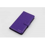 Flip Cover for Intex Aqua Y4 - Purple