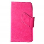Flip Cover for Lava Iris 348 - Pink