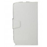 Flip Cover for Celkon Millennia Me Q54 - White