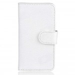 Flip Cover for Hi-Tech Amaze S3 - White