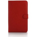 Flip Cover for Lava Ivory Plus - Red