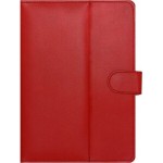 Flip Cover for Micromax Canvas Tab P480 - Red