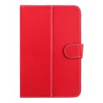 Flip Cover for Swipe Slice 3G Tablet - Red