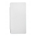 Flip Cover for Videocon Zest Pro - White