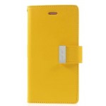 Flip Cover for Celkon Millennia Q5K Power - Yellow