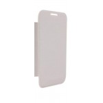 Flip Cover for Panasonic Eluga S Mini - White