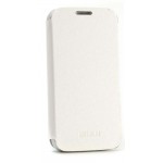 Flip Cover for Spice Mi-347 - White