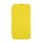 Flip Cover For Xiaomi Mi4i Yellow By - Maxbhi Com