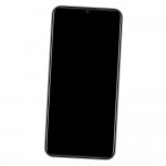 Camera Lens Glass with Frame for I Kall Z19 Pro Ultra Black