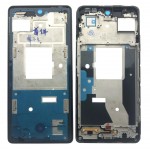 Lcd Frame Middle Chassis For Tecno Pova 6 Problack By - Maxbhi Com