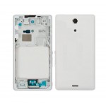 Full Body Housing For Sony Xperia Zr White - Maxbhi Com