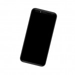 Camera Lens Glass with Frame for Intex Infie 3 Black