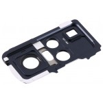 Camera Lens Glass With Frame For Vivo X50 Pro Black By - Maxbhi Com