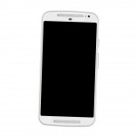 Middle Frame Ring Only For Motorola Moto G2 White By - Maxbhi Com