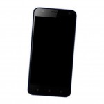Camera Lens Glass with Frame for Ziox Duopix R1 Black