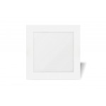 12 Watt LED Sleek Square Down Light - 150 mm, White