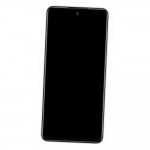 Camera Lens Glass with Frame for Itel S24 Black