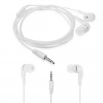 Earphone for Alcatel One Touch 890D - Handsfree, In-Ear Headphone, 3.5mm, White