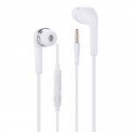 Earphone for Alcatel One Touch Idol OT-6030D - Handsfree, In-Ear Headphone, White
