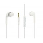 Earphone for Alcatel One Touch Idol X Plus - Handsfree, In-Ear Headphone, White