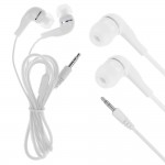 Earphone for Alcatel One Touch M-Pop - Handsfree, In-Ear Headphone, 3.5mm, White
