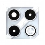 Camera Lens Glass With Frame For Infinix Gt 20 Pro White By - Maxbhi Com