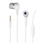 Earphone for BlackBerry Curve 8320 - Handsfree, In-Ear Headphone, 3.5mm, White